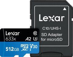 Карта пам&rsquo;яті MICRO SDXC LEXAR 512GB UHS-I