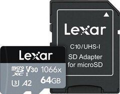 Карта пам&rsquo;яті MICRO SDXC LEXAR 64GB UHS-I